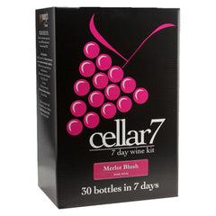 Cellar 7 by Youngs 30 Bottle 7 Day Wine Kit - Merlot Blush