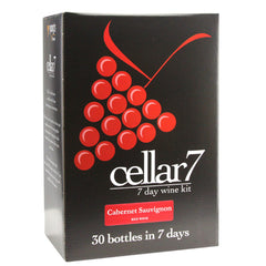 Cellar 7 by Youngs 30 Bottle 7 Day Wine Kit - Cabernet Sauvignon