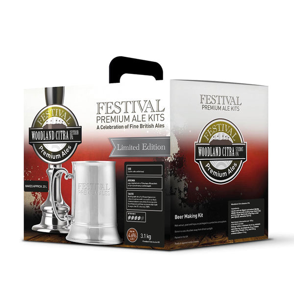 Festival Premium Ales - Woodland Citra Session IPA 35 Pint 3.1Kg Beer Kit