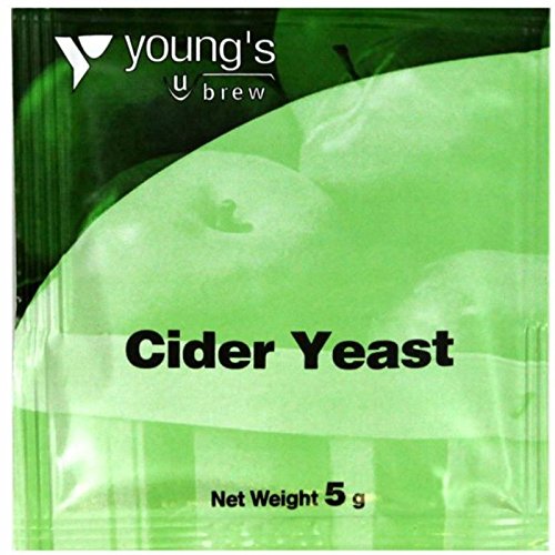 Yeast Sachet - Youngs Cider Yeast 5g - SPECIAL OFFER AS BEST BEFORE IS 22/11/2024