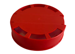 Tamper Resistant Keg Caps 63mm Red - For Sankey and D Spears - In Packs of 12, 50, 200 & 450