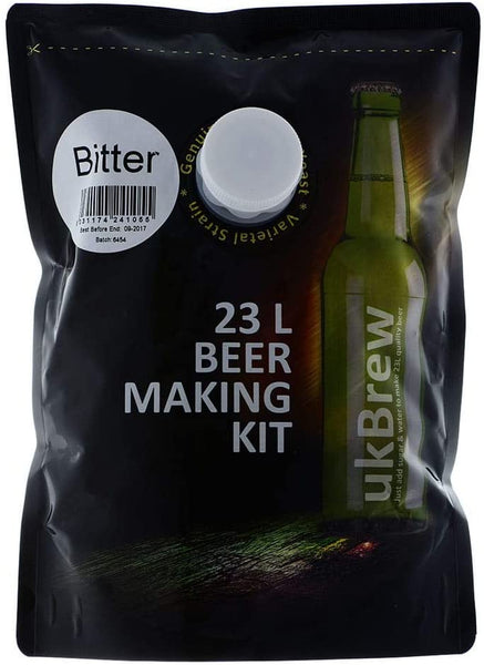 ukBrew Best Bitter 1.6Kg Beer Kit Makes 40 Pints (23 Litres) - SPECIAL OFFER AS BEST BEFORE IS 28/02/2025