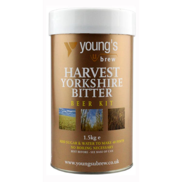 Young's Harvest Yorkshire Bitter 40 Pint 1.8Kg Beer Kit - NEW WEIGHT